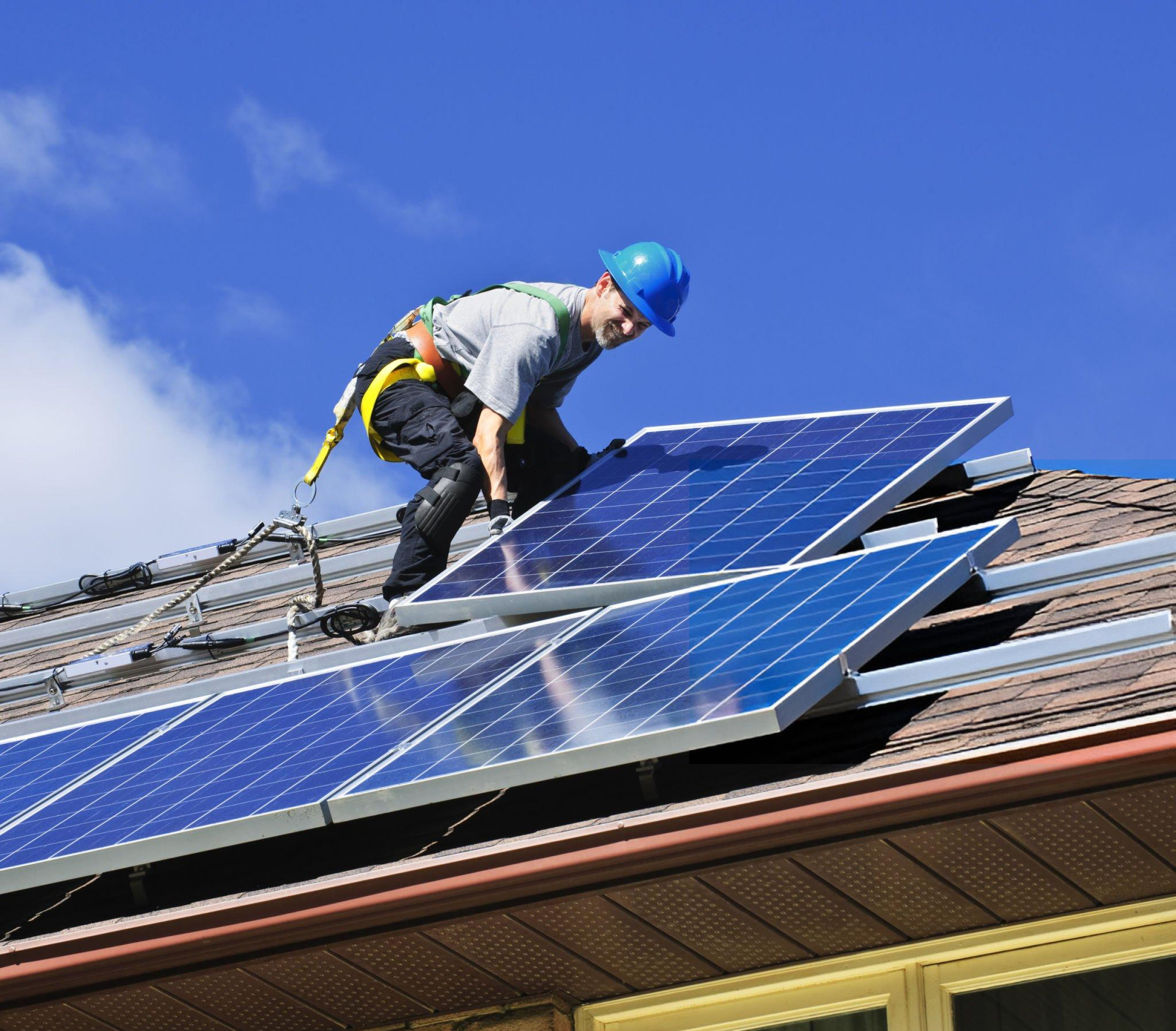 Solar Panel Installing